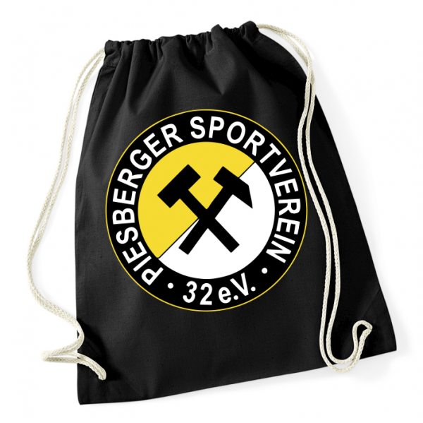 Turnbeutel Piesberger SV schwarz
